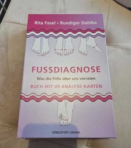 Fußdiagnose set mit buch und - buch,